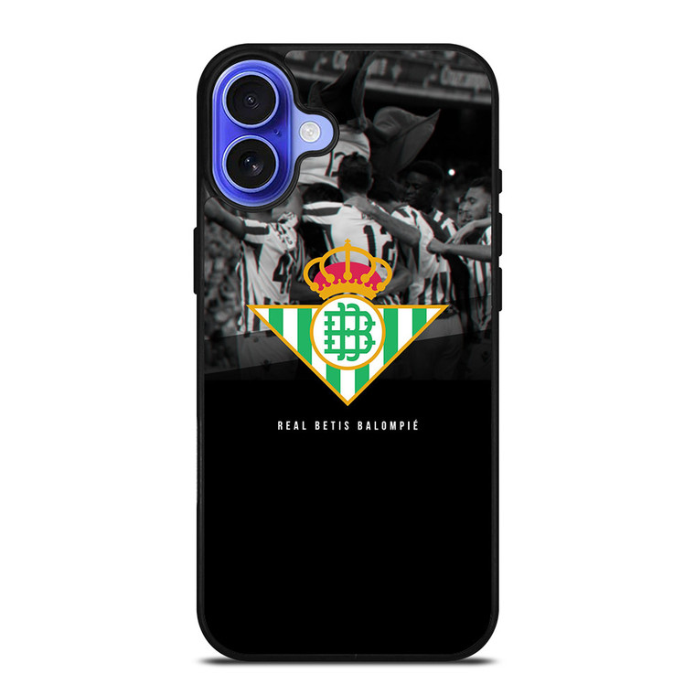 REAL BETIS FC LOGO iPhone 16 Case