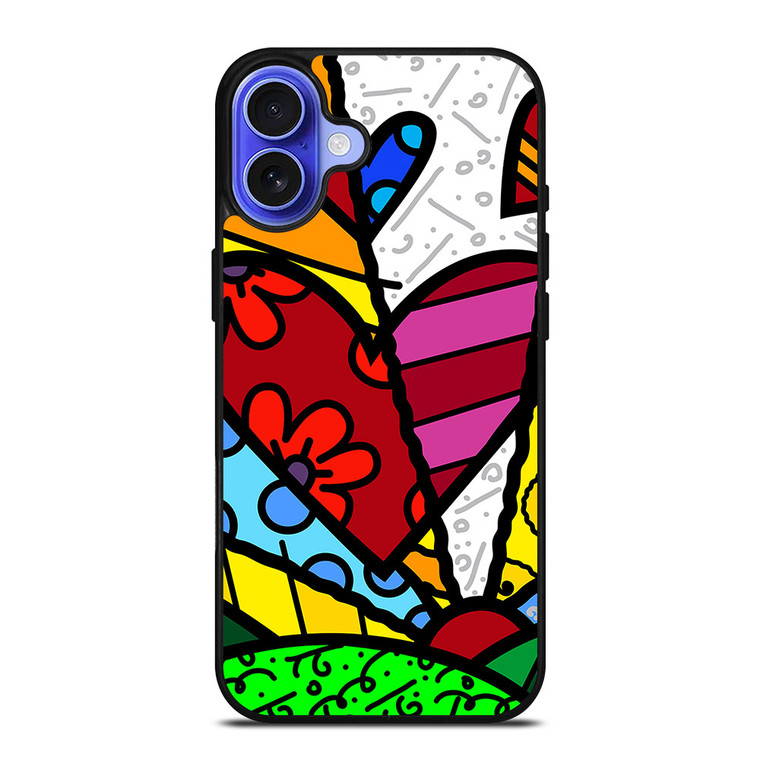 ROMERO BRITTO LOVE iPhone 16 Case