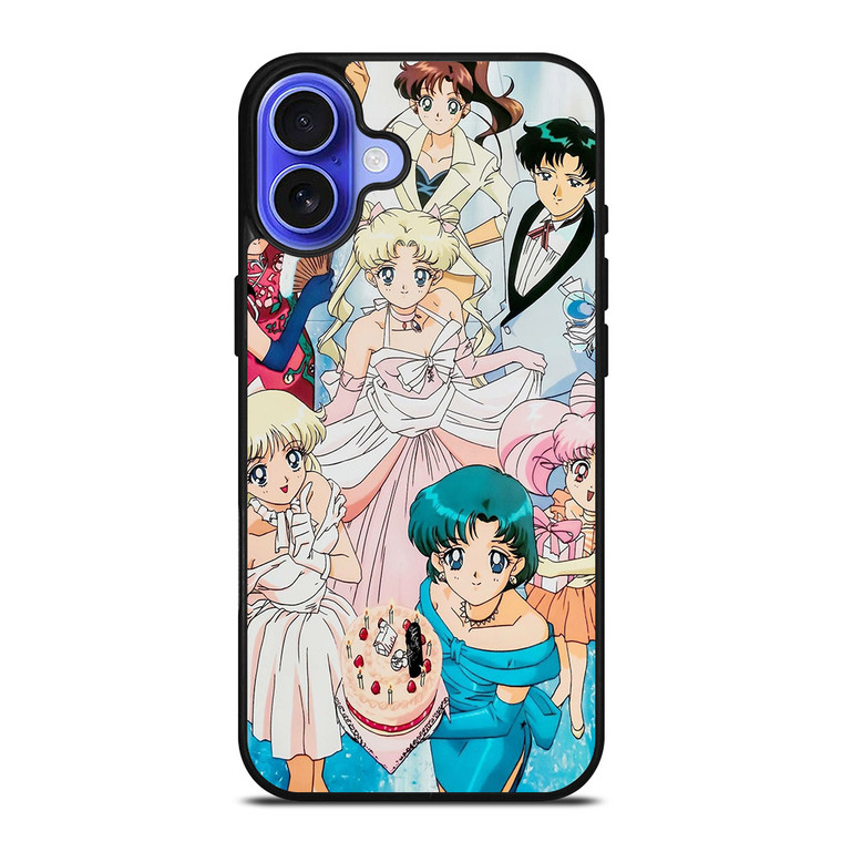 SAILOR MOON CHARACTERS iPhone 16 Case