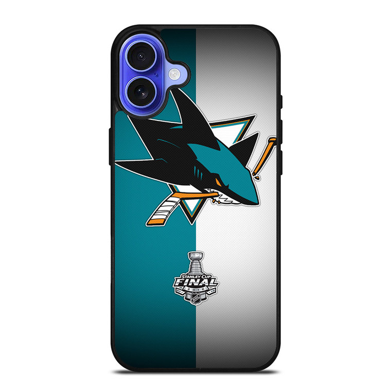 SAN JOSE SHARKS iPhone 16 Case