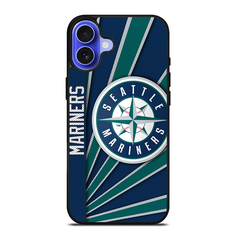 SEATTLE MARINERS LOGO 3 iPhone 16 Case