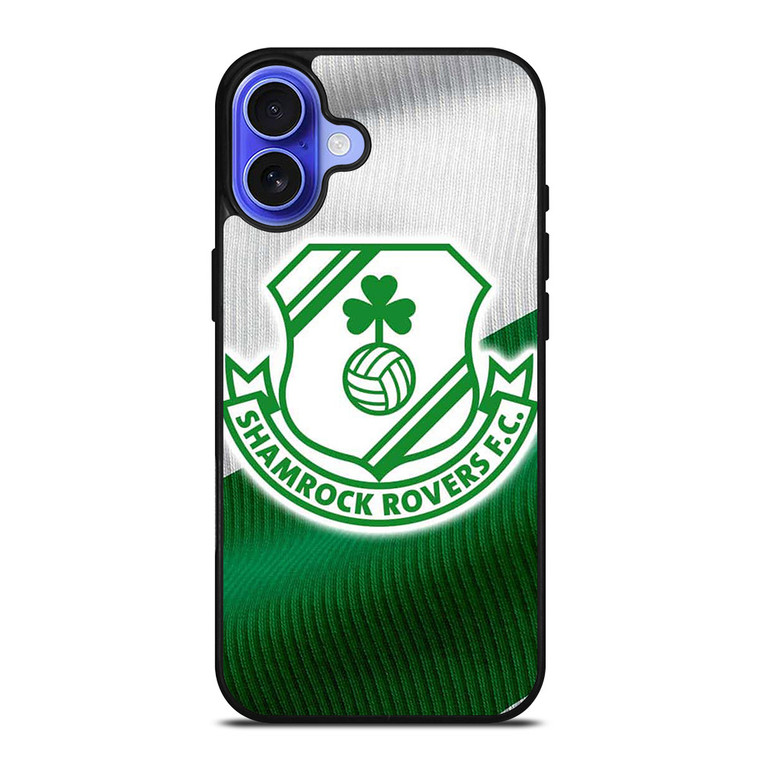 SHAMROCK ROVERS FOOTBALL CLUB LOGO iPhone 16 Case