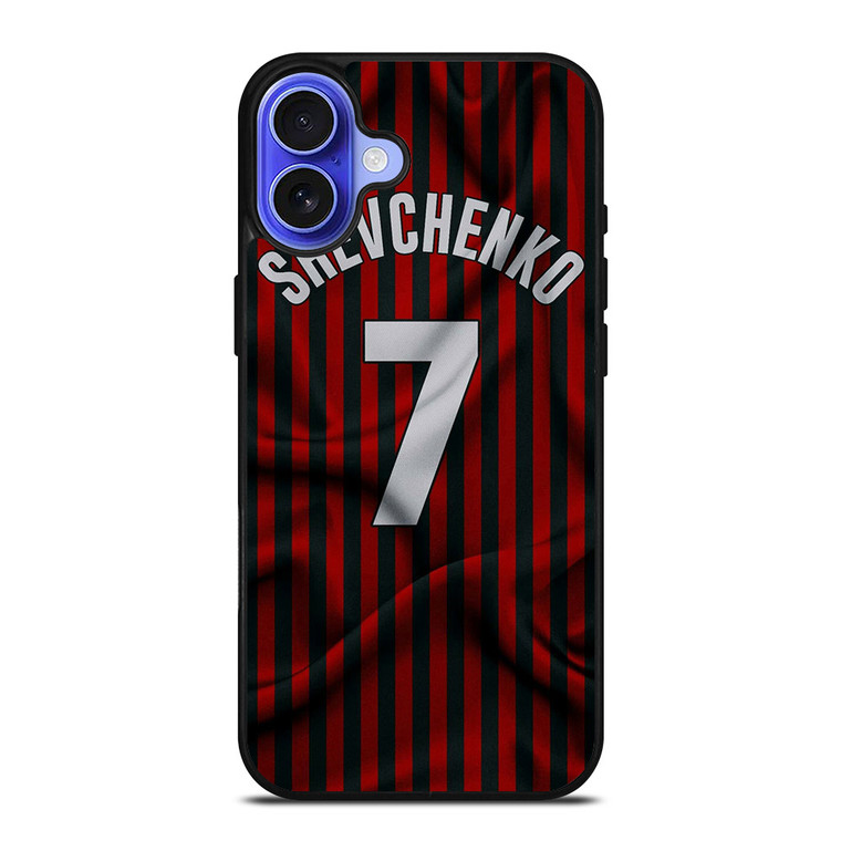 SHEVCHENKO AC MILAN JERSEY iPhone 16 Case