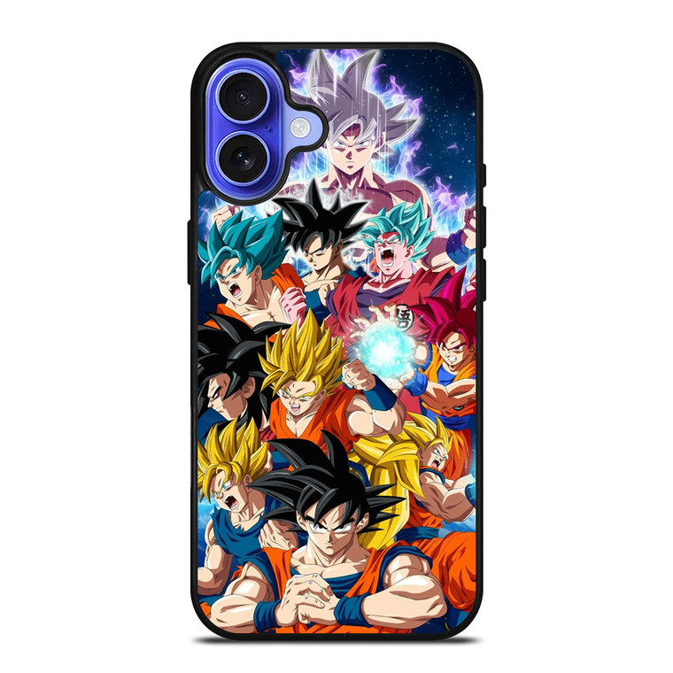 SON GOKU COLLAGE iPhone 16 Case