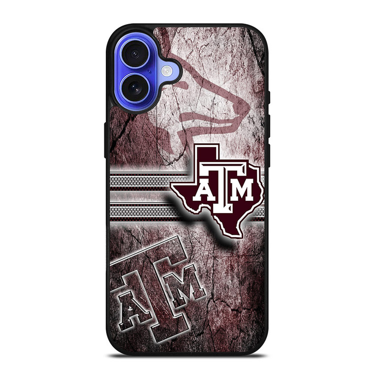 TEXAS A&M AGGIE LOGO iPhone 16 Case
