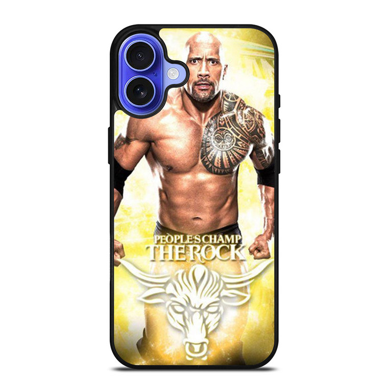 THE ROCK WWE CHAMPIONS iPhone 16 Case
