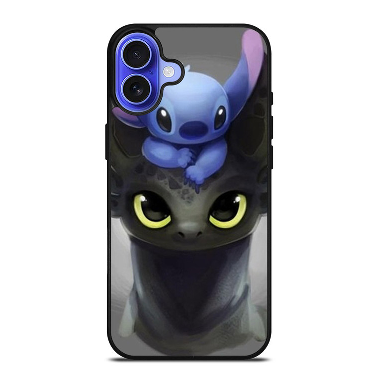 TOOTHLESS AND STITCH iPhone 16 Case