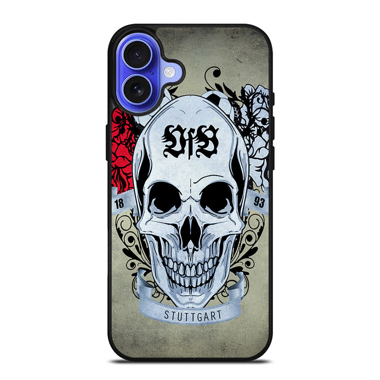 VFB STUTTGART 1893 SKULL ICON iPhone 16 Case