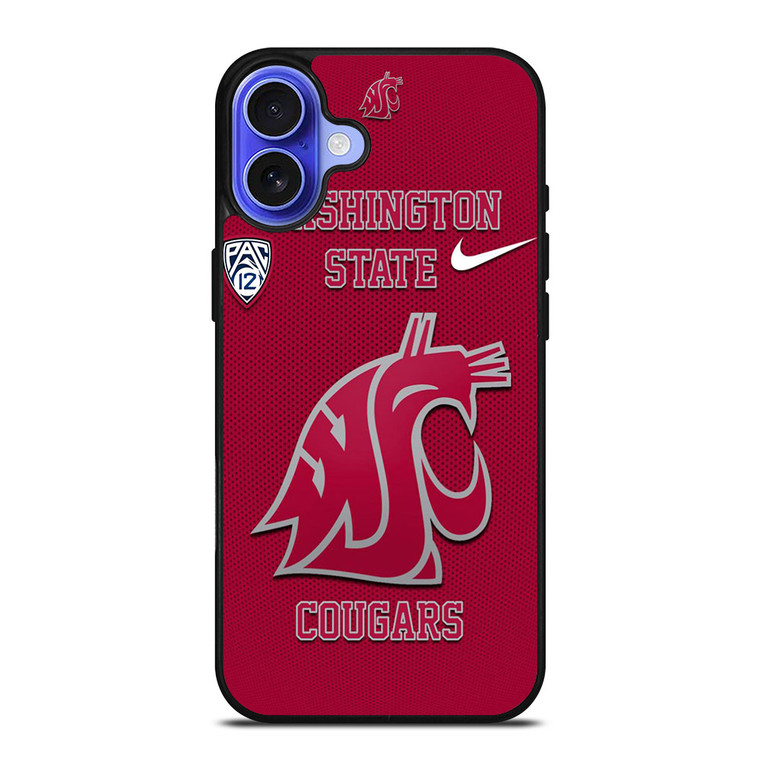 WASHINGTON STATE COUGARS SYMBOL iPhone 16 Case WASHINGTON STATE COUGARS SYMBOL iPhone 16 Case