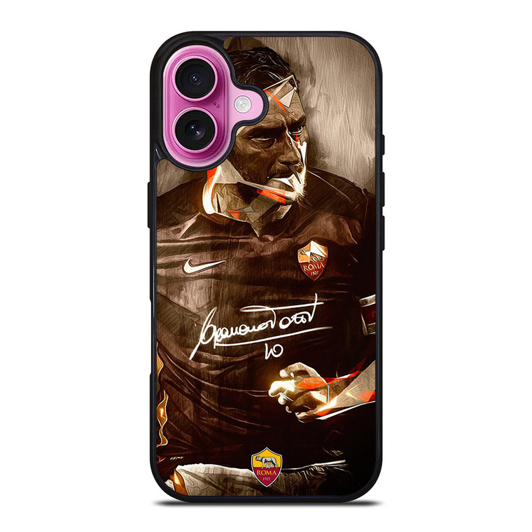 AS ROMA FRANCESCO TOTTI iPhone 16 Plus Case