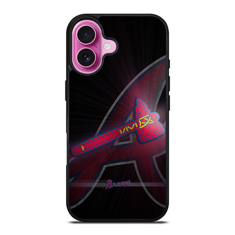 ATLANTA BRAVES LOGO 2 iPhone 16 Plus Case