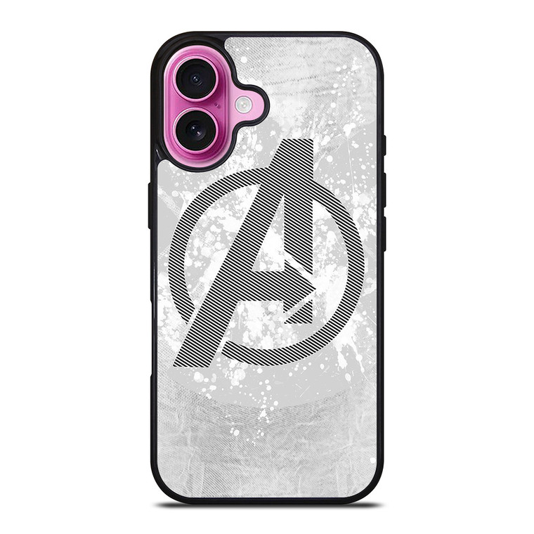 AVENGERS MARVEL LOGO iPhone 16 Plus Case
