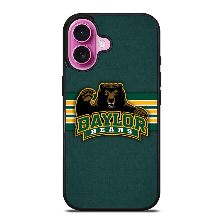 BAYLOR BEARS UNIVERSITY iPhone 16 Plus Case