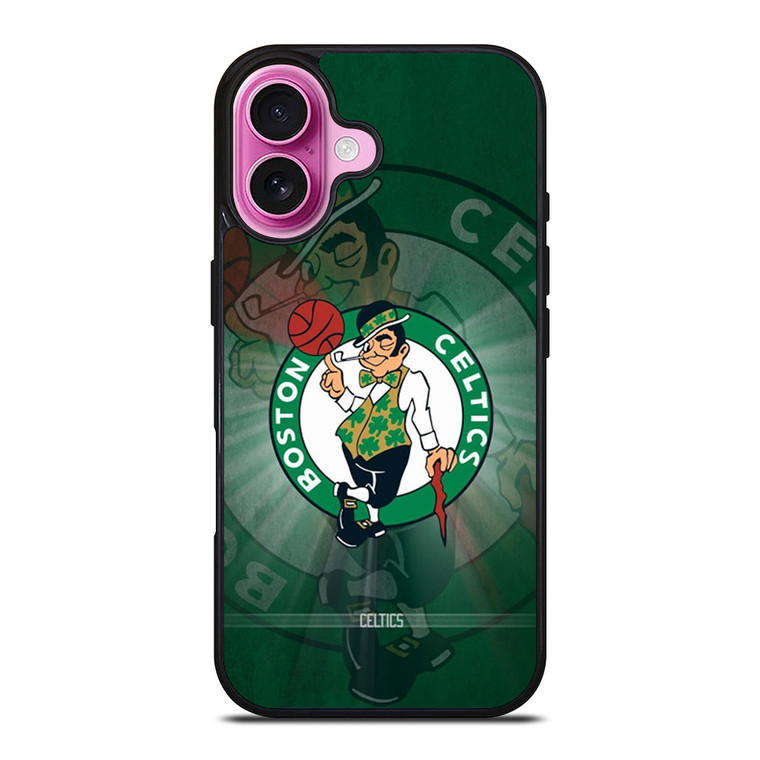 BOSTON CELTICS LOGO 4 iPhone 16 Plus Case