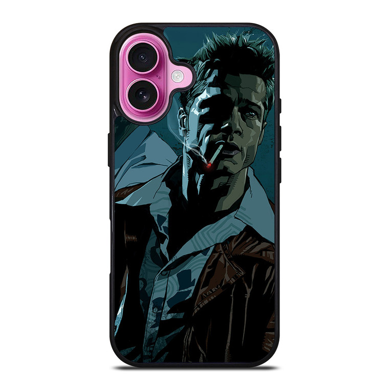 BRAD PITT FIGHT CLUB iPhone 16 Plus Case BRAD PITT FIGHT CLUB iPhone 16 Plus Case