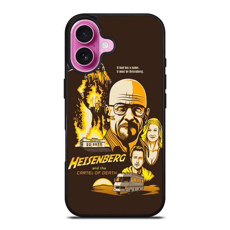 BREAKING BAD CARTEL OF DEATH iPhone 16 Plus Case