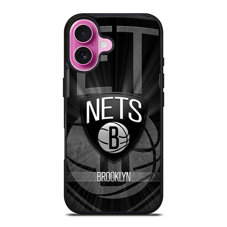 BROOKLYN NETS LOGO 2 iPhone 16 Plus Case
