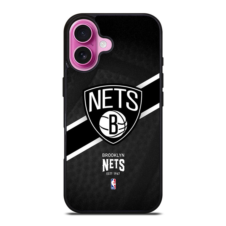 BROOKLYN NETS NBA iPhone 16 Plus Case