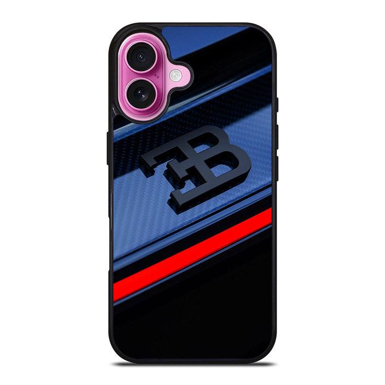 BUGATTI LOGO 3 iPhone 16 Plus Case