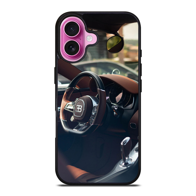 BUGATTI STEERING WHEEL iPhone 16 Plus Case