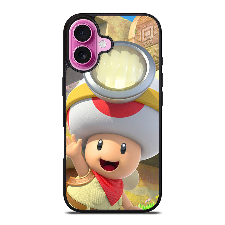 CAPTAIN TOAD CUTE 3 iPhone 16 Plus Case