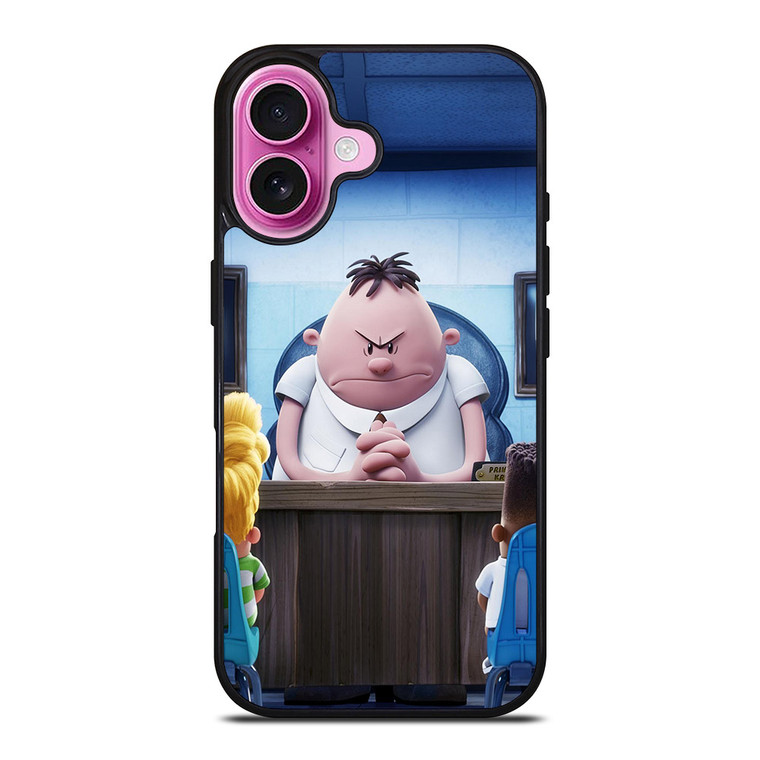 CAPTAIN UNDERPANTS CARTOON iPhone 16 Plus Case