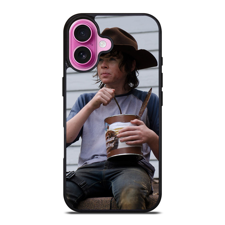CARL WALKING DEAD iPhone 16 Plus Case
