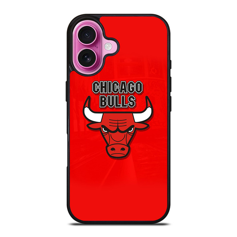 CHICAGO BULLS LOGO iPhone 16 Plus Case