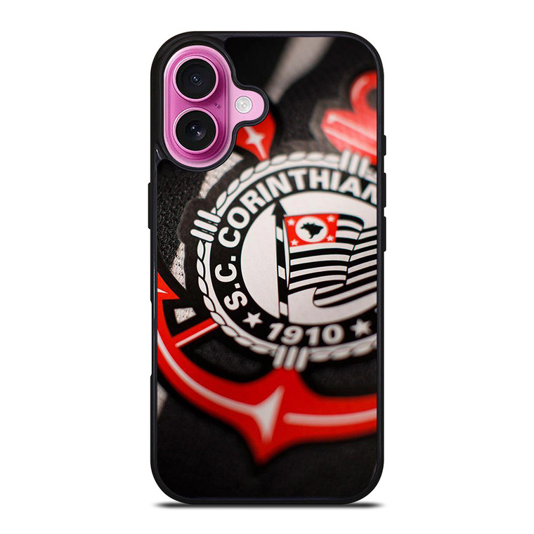 CORINTHIANS SC 1910 SYMBOL iPhone 16 Plus Case CORINTHIANS SC 1910 SYMBOL iPhone 16 Plus Case