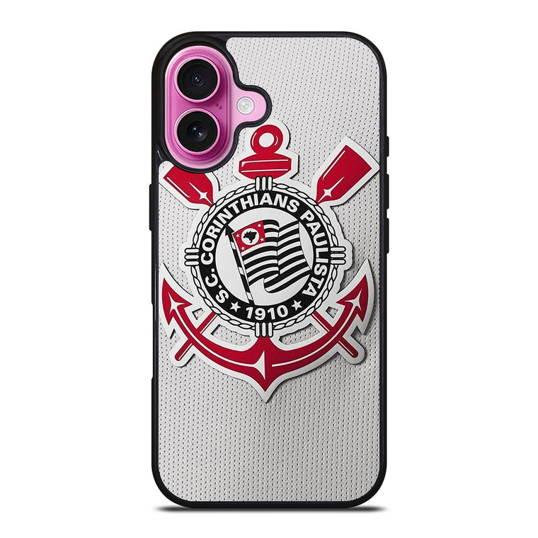 CORINTHIANS SC 1910 iPhone 16 Plus Case CORINTHIANS SC 1910 iPhone 16 Plus Case