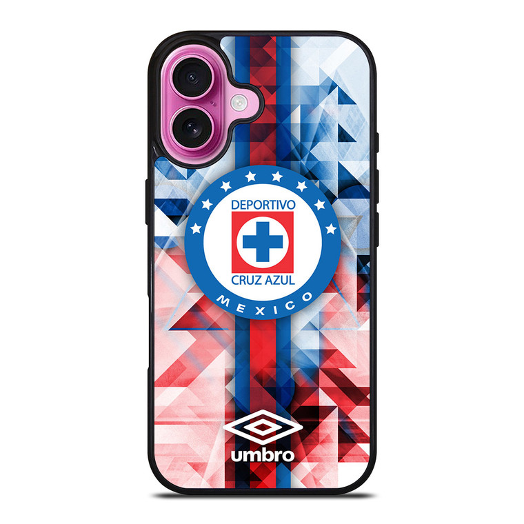 CRUZ AZUL DEPORTIVO UMBRO iPhone 16 Plus Case CRUZ AZUL DEPORTIVO UMBRO iPhone 16 Plus Case