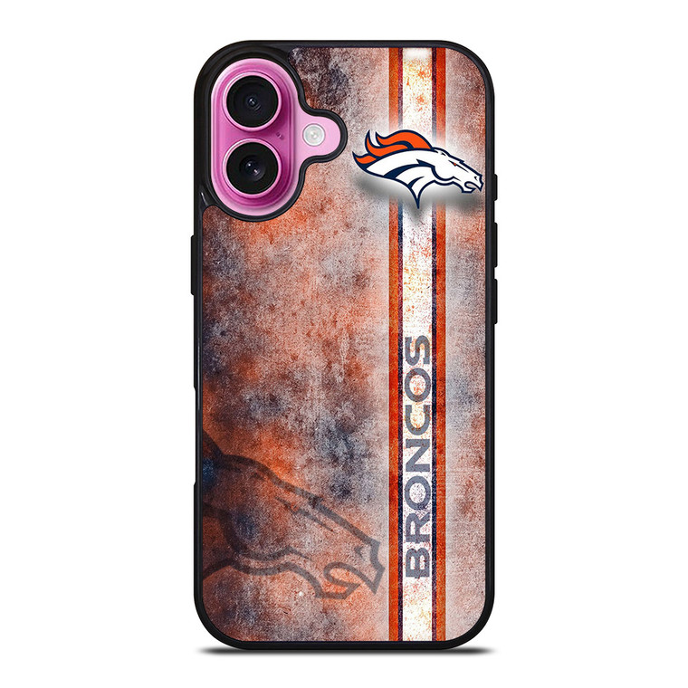 DENVER BRONCOS LOGO iPhone 16 Plus Case