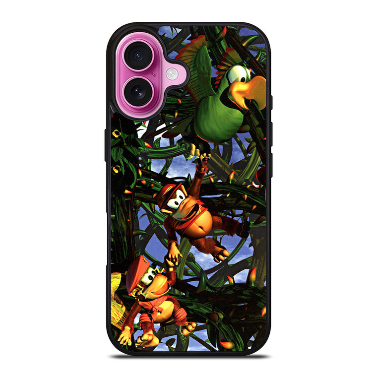 DONKEY KONG AND FRIENDS iPhone 16 Plus Case