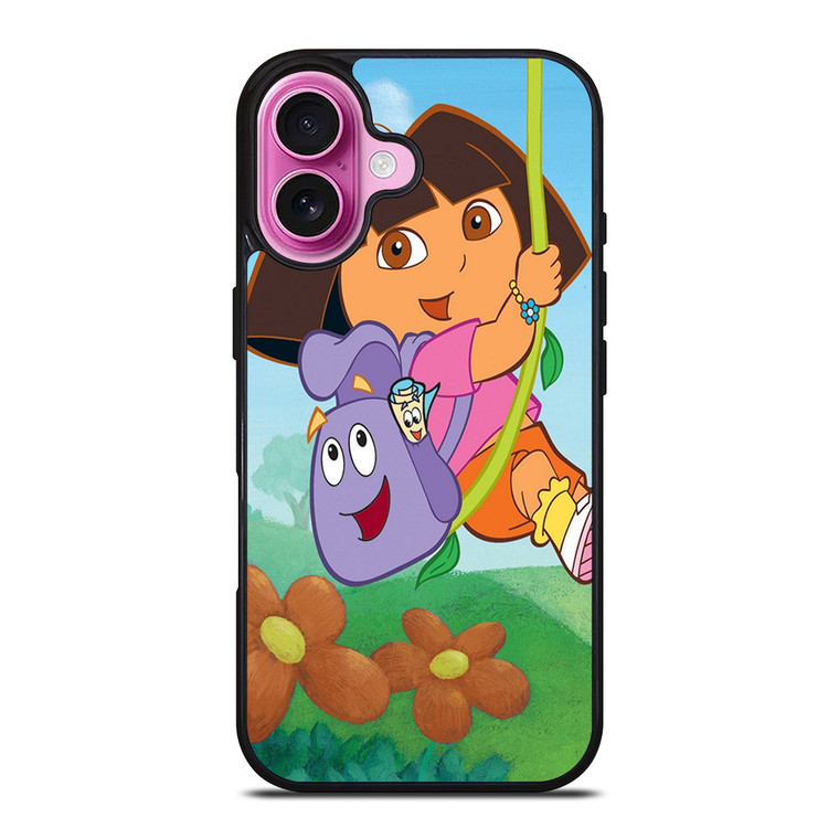DORA THE EXPLORER CUTE iPhone 16 Plus Case DORA THE EXPLORER CUTE iPhone 16 Plus Case