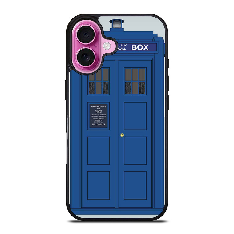 DR WHO TARDIS iPhone 16 Plus Case