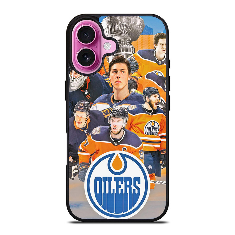 EDMONTON OILERS TEAM iPhone 16 Plus Case