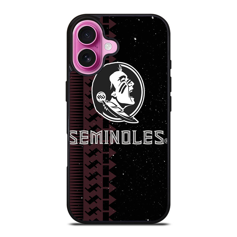 FLORIDA STATE SEMINOLES FSU 2 iPhone 16 Plus Case