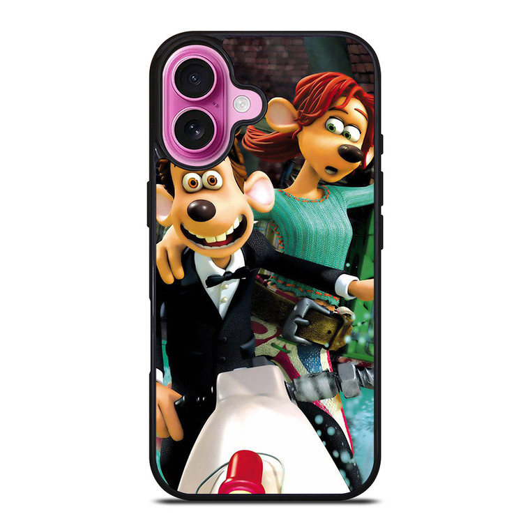 FLUSHED AWAY FUNNY MOVIE iPhone 16 Plus Case
