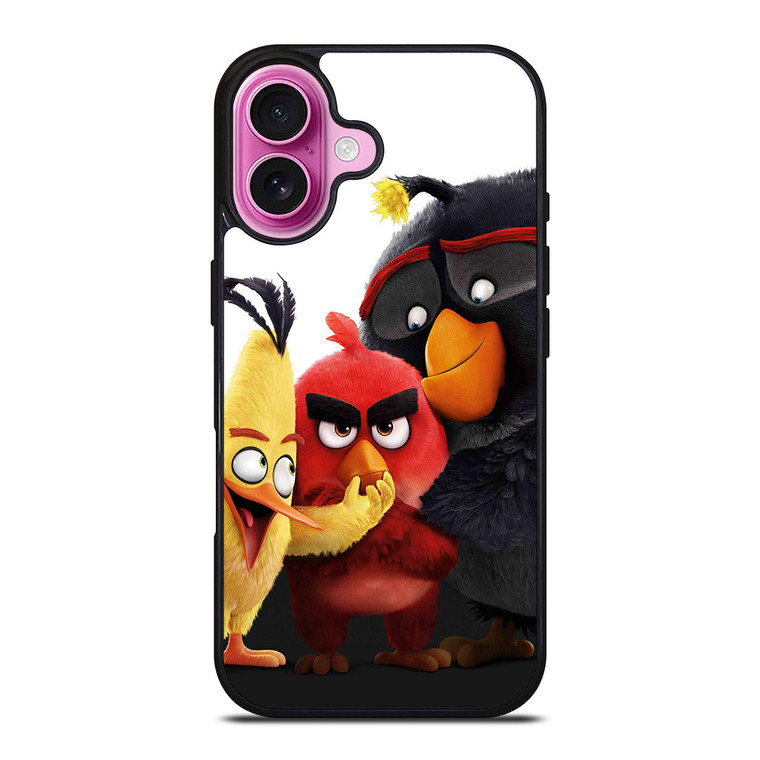 FUNNY MOVIE THE ANGRY BIRDS iPhone 16 Plus Case FUNNY MOVIE THE ANGRY BIRDS iPhone 16 Plus Case