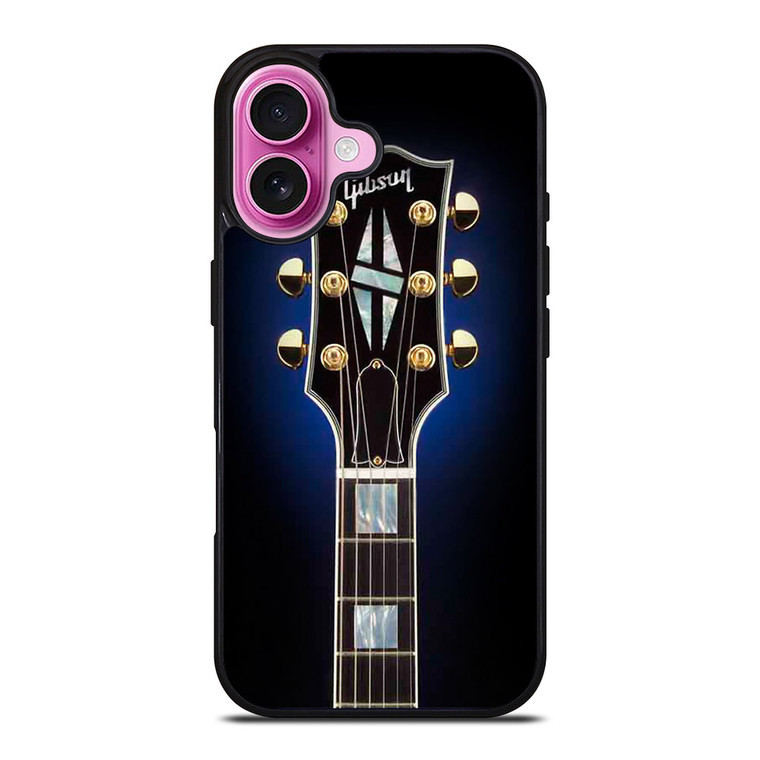 GIBSON GUITAR HEADSTOCK iPhone 16 Plus Case