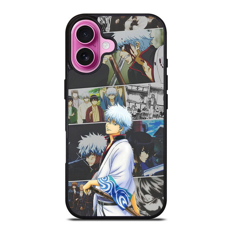 GINTAMA SAKATA GINTOKI COLLAGE iPhone 16 Plus Case