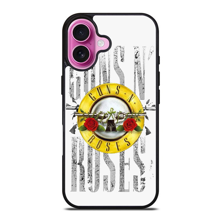 GUN AND ROSES LOGO 3 iPhone 16 Plus Case GUN AND ROSES LOGO 3 iPhone 16 Plus Case