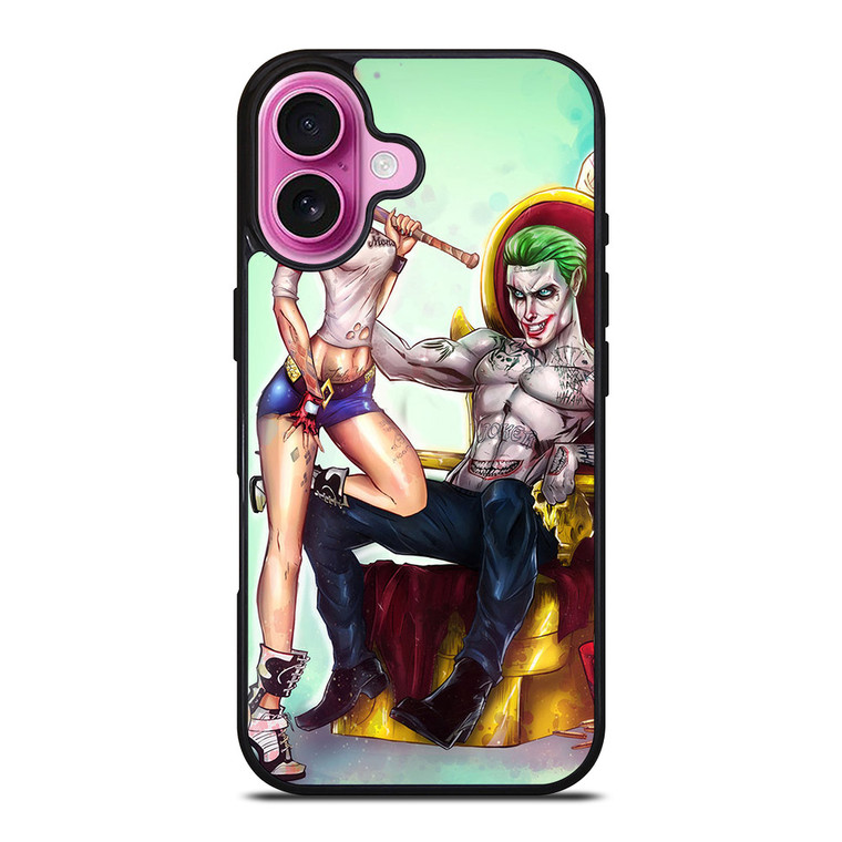 HARLEY QUINN AND JOKER 2 iPhone 16 Plus Case
