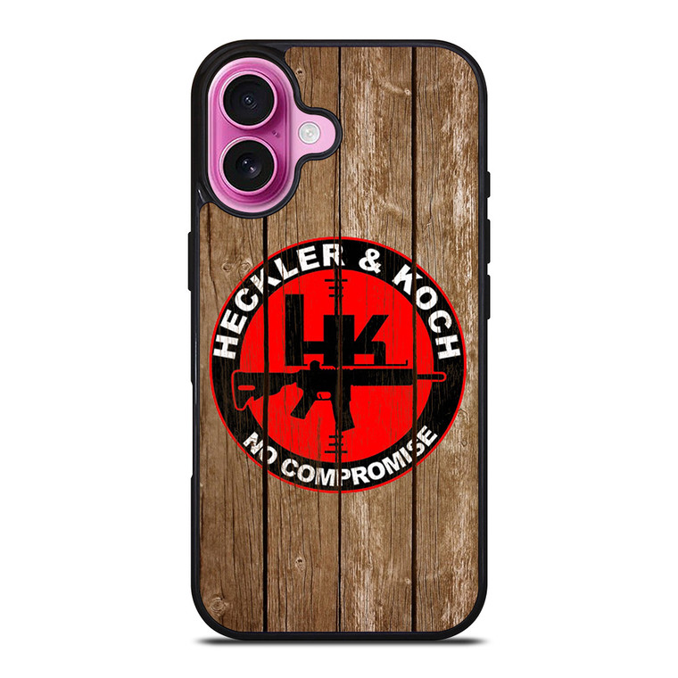 HECKLER AND KOCH LOGO iPhone 16 Plus Case