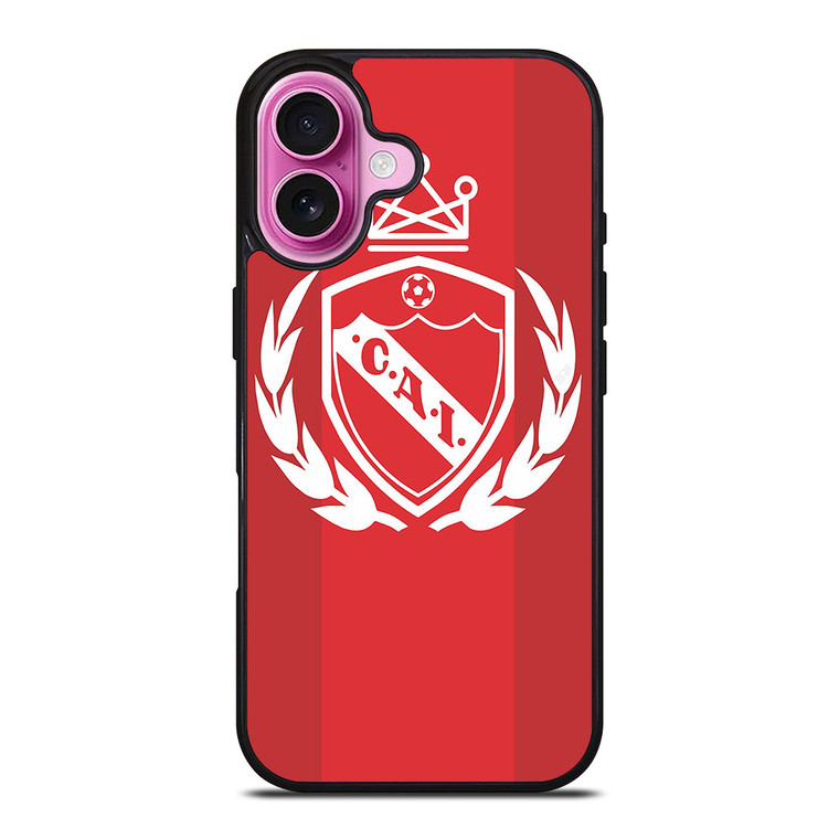 INDEPENDIENTE FC LOGO iPhone 16 Plus Case INDEPENDIENTE FC LOGO iPhone 16 Plus Case