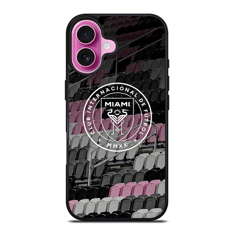 INTER MIAMI LOGO 3 iPhone 16 Plus Case
