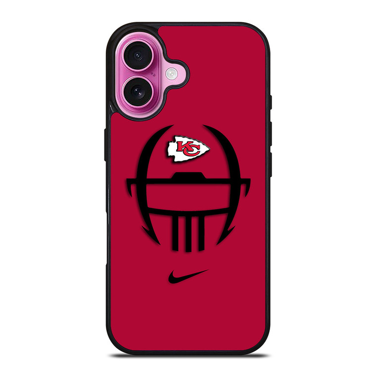 KANSAS CITY CHIEFS HELMET iPhone 16 Plus Case