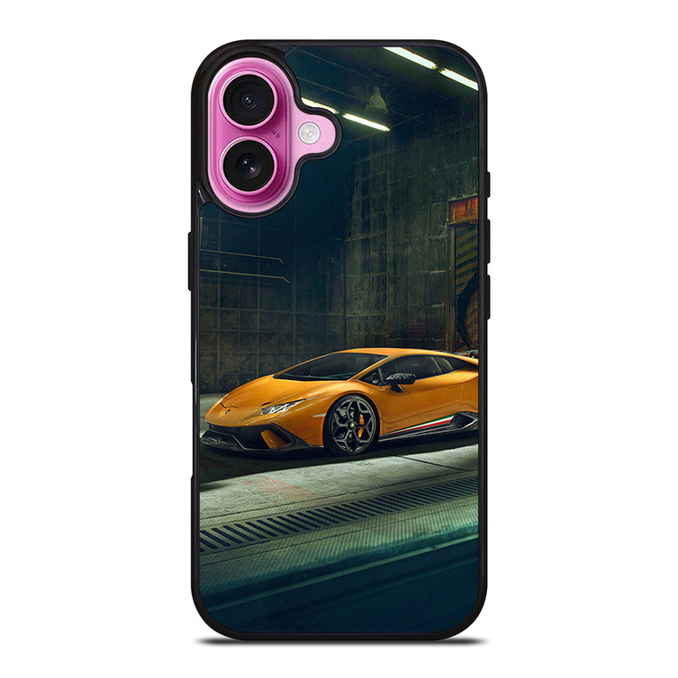 LAMBORGHINI CAR DRIVE iPhone 16 Plus Case