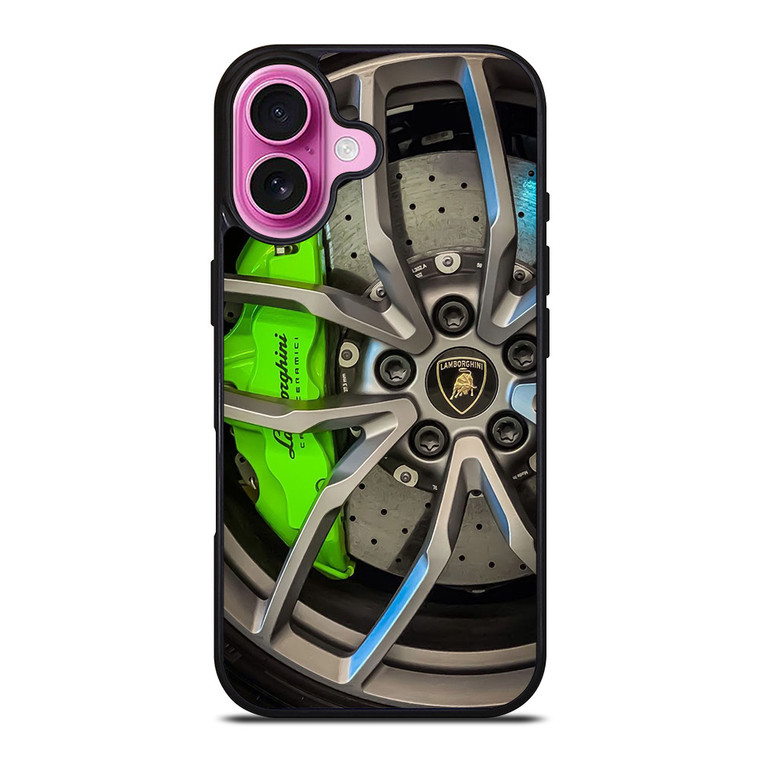 LAMBORGHINI WHEEL 3 iPhone 16 Plus Case