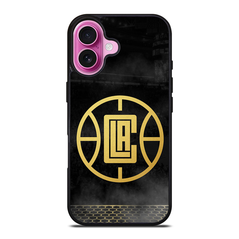 LOS ANGELES CLIPPERS ICON 2 iPhone 16 Plus Case LOS ANGELES CLIPPERS ICON 2 iPhone 16 Plus Case